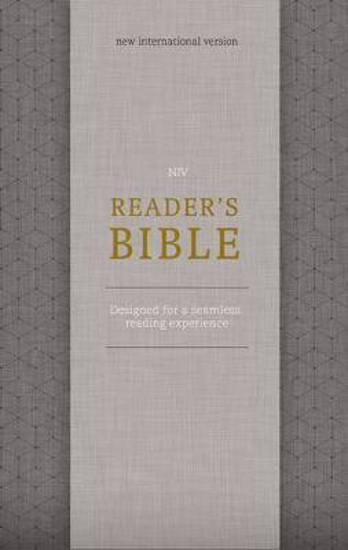 Picture of NIV Readers Bible Cloth Over Board Gold Grey