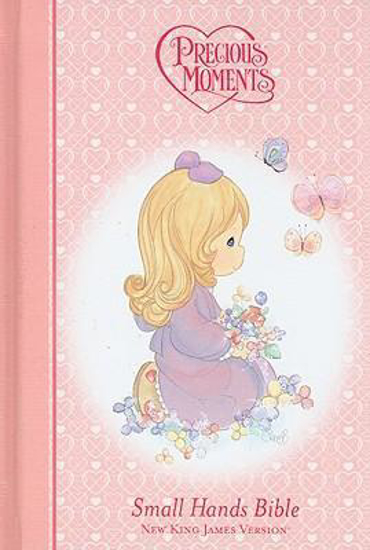Picture of NKJV Bible Precious Moments Hardcover Pink