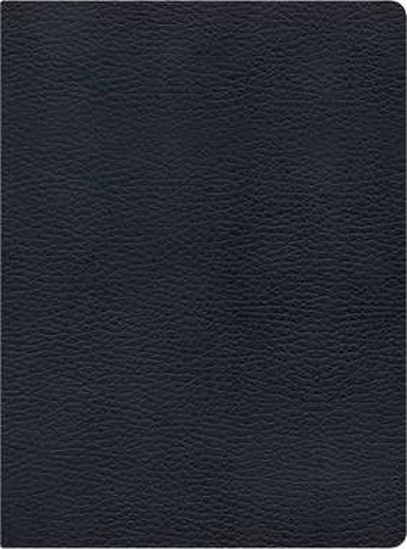 Picture of NKJV Bible Study Leather Black Indexed