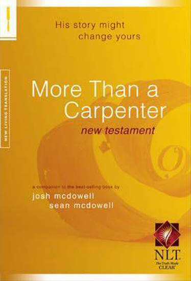 Picture of NLT New Testament More Than A Carpenter Paperback