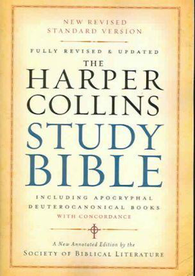 Picture of NRSV Bible with Apocrypha Study (Revised) Paperback by Harper One