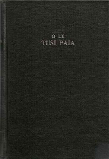 Picture of Samoan Bible Old 1887 Large Print Hardcover by Bible Society