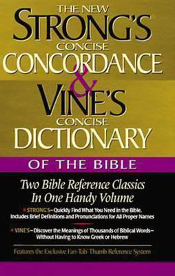 Picture of Strongs Concordance - Vine's Dictionary Hardcover