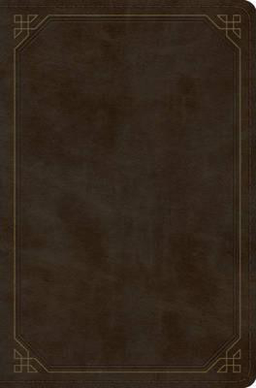 Picture of ESV Bible Compact Trutone Olive Frame
