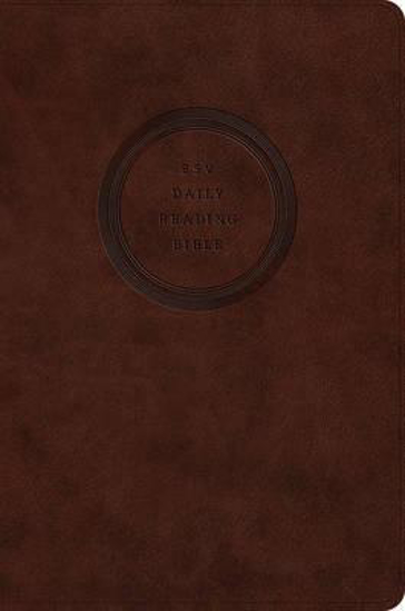 Picture of ESV Bible Daily Reading Trutone Brown
