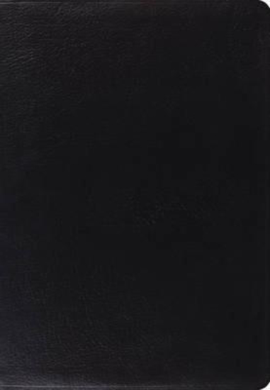 Picture of ESV Bible Giant Print Genuine Leather Black
