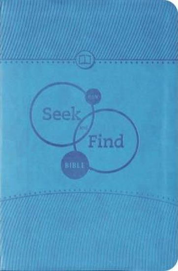 Picture of ESV Bible Seek and Find Trutone Blue