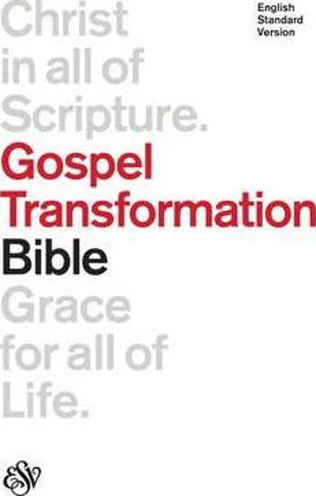 Picture of ESV Bible Study Gospel Transformation Hardcover White