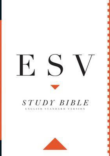 Picture of ESV Bible Study Large Print Hardcover with Jacket
