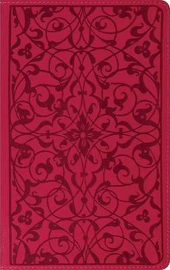 Picture of ESV Bible Thinline Trutone Wild Rose Floral Design