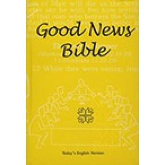 Picture of Good News Bible Hardcover Yellow with Jacket by BSA