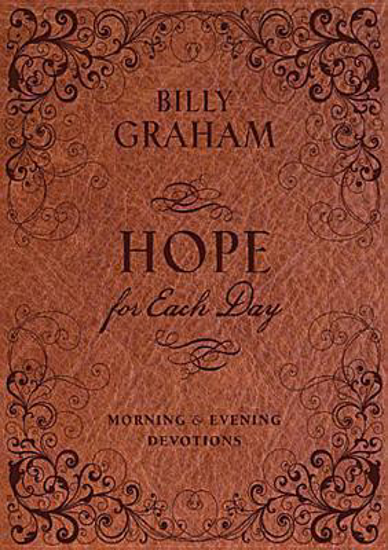 Picture of Hope for Each Day Morning and Evening Devotions ( GrahamB.) Leather