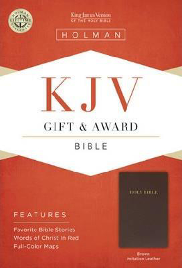 Picture of KJV Bible Gift & Award Imitation Leather Dark Brown