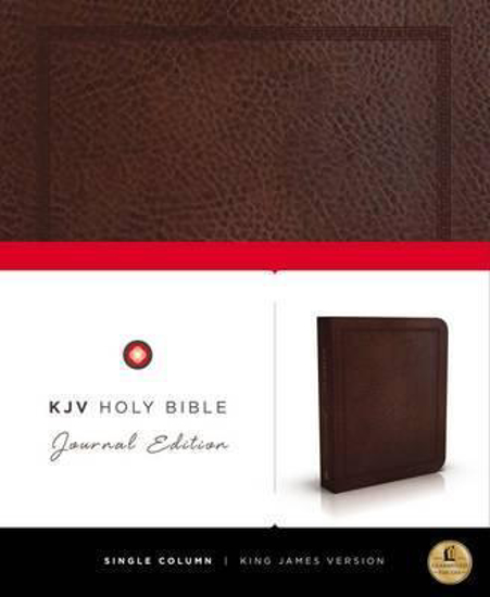 Picture of KJV Bible Journal Edition Leathersoft