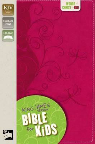 Picture of KJV Bible Kids Italian Duotone Pink Vines