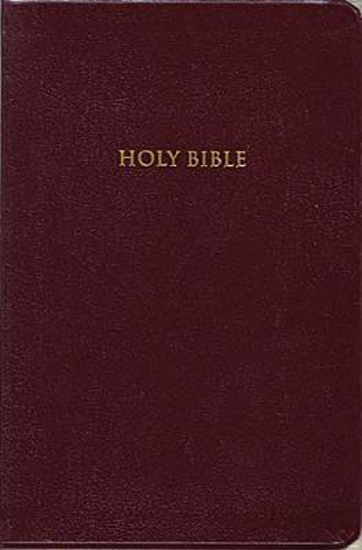 Picture of KJV Bible Personal Giant Print Bonded Leather Burgundy
