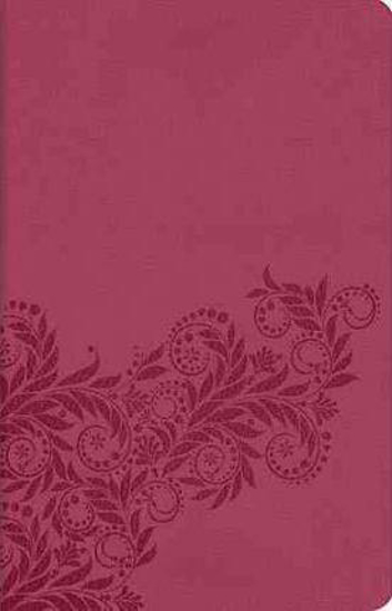Picture of KJV Bible Reference Centre Column Classic Leathersoft Light Cranberry