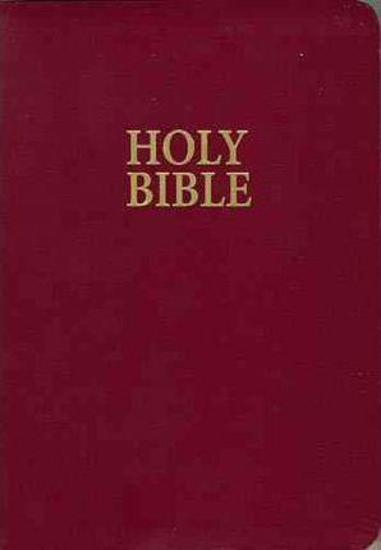 Picture of KJV Bible Reference Centre Column Giant Print Imitation Leather Burgundy