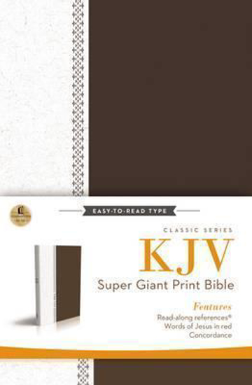 Picture of KJV Bible Reference Classic Series Super Giant Print Hardcover