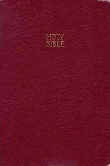 Picture of KJV Bible Reference Giant Print Imitation Leather Burgundy