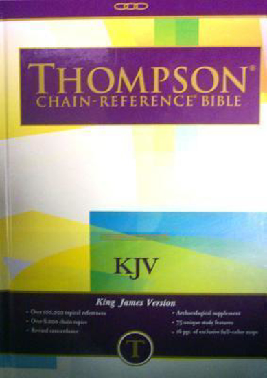 Picture of KJV Bible Reference Thompson Chain Large Print Hardcover