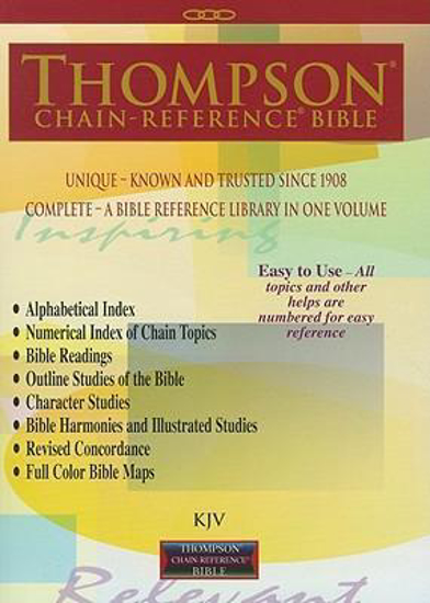 Picture of KJV Bible Reference Thompson Chain Paperback