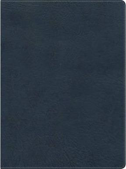 Picture of KJV Bible Study Full-Colour Leathertouch Slate Blue