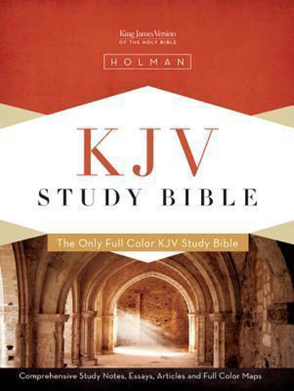 Picture of KJV Bible Study Full-Colour Simulated Leather Lavender