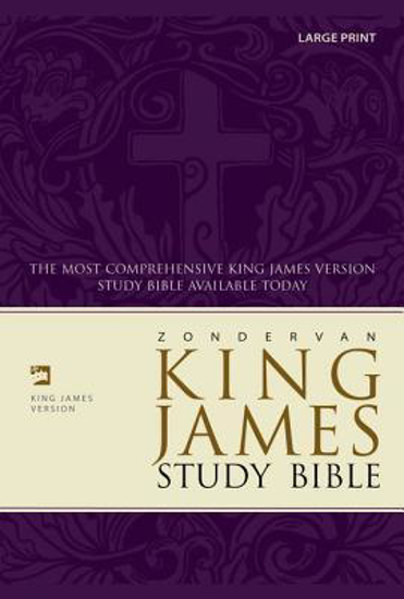 Picture of KJV Bible Study Large Print Hardcover