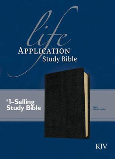 Picture of KJV Bible Study Life Application Bonded Leather Black