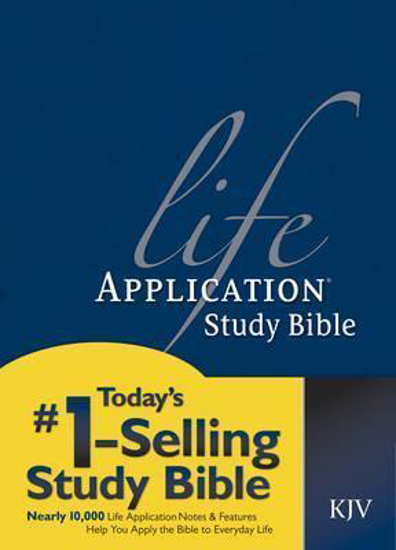 Picture of KJV Bible Study Life Application Hardcover by Tyndale