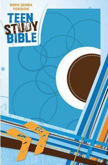 Picture of KJV Bible Study Teen Duotone Sky Blue Fudge