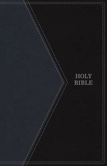 Picture of KJV Bible Thinline Large Print Imitation Leather Blue Black