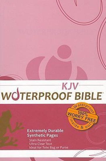 Picture of KJV Bible Waterproof Pink Brown