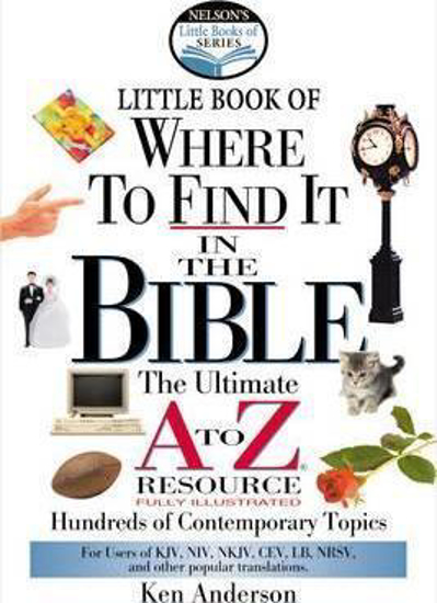 Picture of Little Book-Where to Find it in the Bible A-Z Paperback