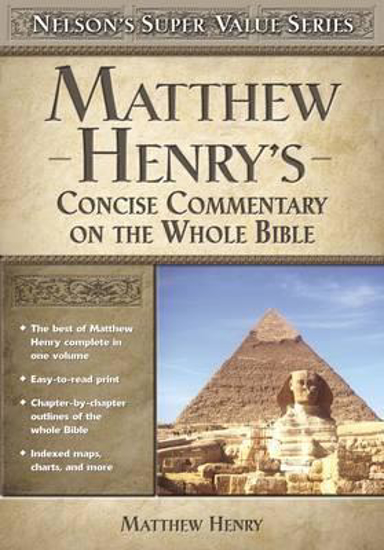 Picture of Matthew Henry's Concise Commentary Super Value Hardcover