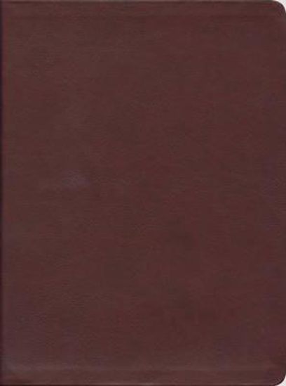 Picture of Message Bible Large Print Leatherlook Burgundy