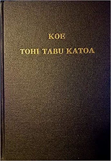 Picture of Tongan Bible West Old Hardcover Black by BSNZ
