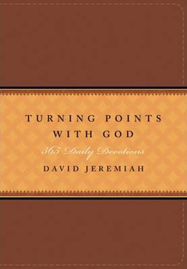 Picture of Turning Points with God -365 Daily devotional ( JeremiahD.) Leatherlike