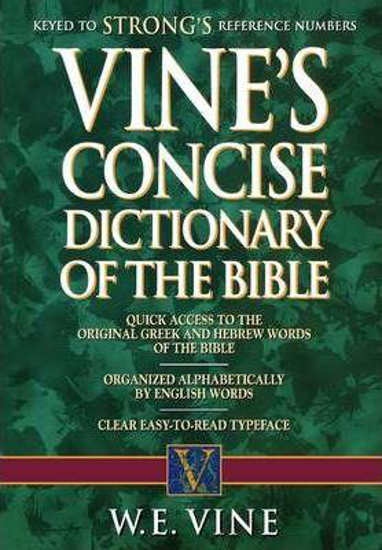 Picture of Vine's Concise Dictionary of the Bible Paperback