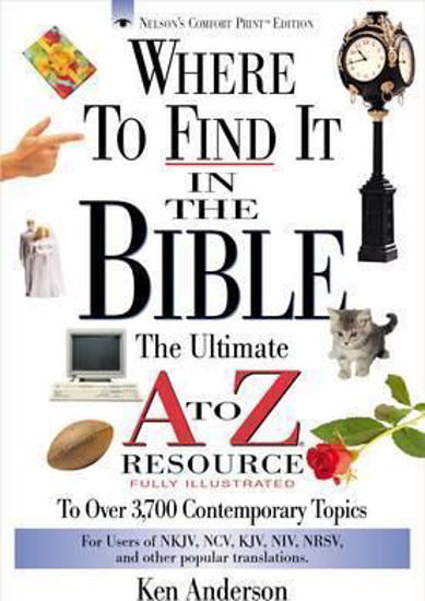 Picture of Where to Find it in the Bible (A-Z) Paperback