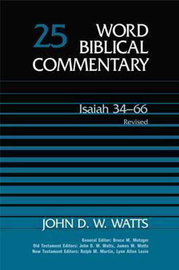 Picture of Word Biblical Commentary Volume 25: Isaiah 34-66 (Revised) Hardcover