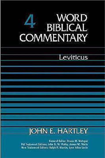 Picture of Word Biblical Commentary Volume 4: Leviticus Hardcover