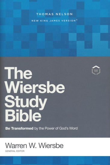 Picture of NKJV Wiersbe Study Bible, Hardcover by Thomas Nelson