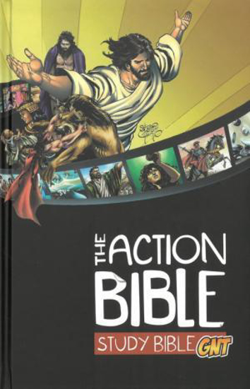 Picture of Action Bible: Study Bible GNT Hardcover by Sergio Cariello