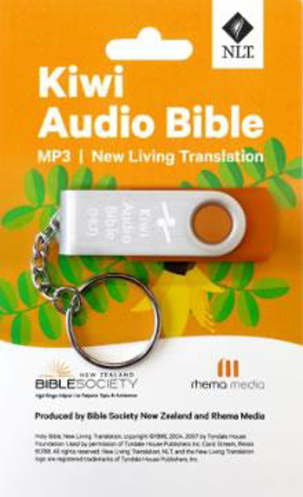 Picture of Audio NLT Bible MP3 on One USB Stick by NZ BS