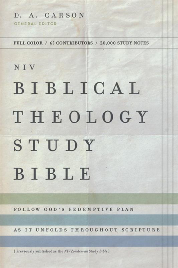 Picture of NIV Biblical Theology Study Bible, Hardcover, Comfort Print by D A Carson Ed.