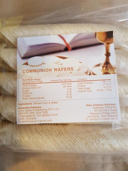 Picture of Communion Bread 250 Wafers by GI