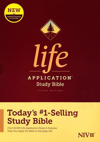Picture of NIV Life Application Study Bible, Third Edition--hardcover by Tyndale