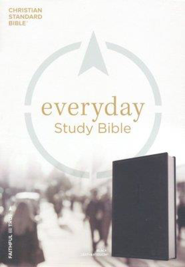 Picture of CSB Everyday Study Bible Charcoal Imitation Leather by Holman